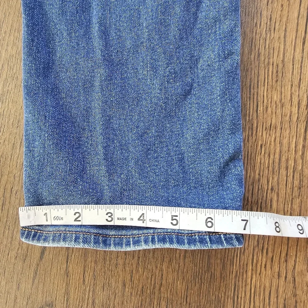 Old Navy Straight Built In Tough Built In Flex Medium Wash Jeans Size Men 32x30